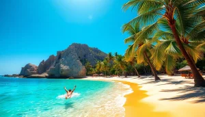 Experience Cabo Travel & Tourism with vibrant beach scenes featuring waterfront activities.