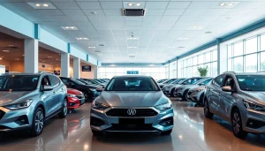 Discover Certified used cars in a bright showroom, showcasing quality vehicles for buyers.