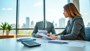 카드 현금화 방법을 논의하는 재무 상담사와 고객의 모습