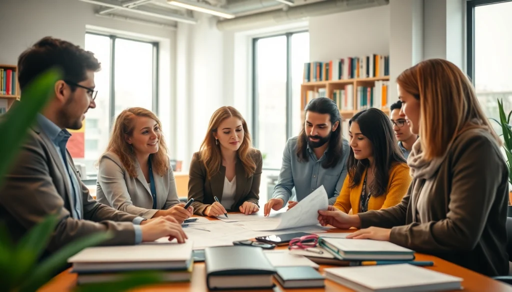 Translate effectively with https://www.elitetranslingo.com in a collaborative linguistic office setting.