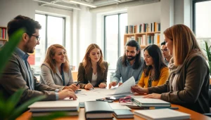 Translate effectively with https://www.elitetranslingo.com in a collaborative linguistic office setting.