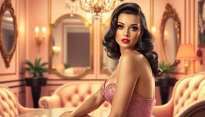 Showcasing a vintage pin-up girl inspired by the Varga aesthetic at https://www.esquirevargas.com, this artwork exudes nostalgia and glamour.