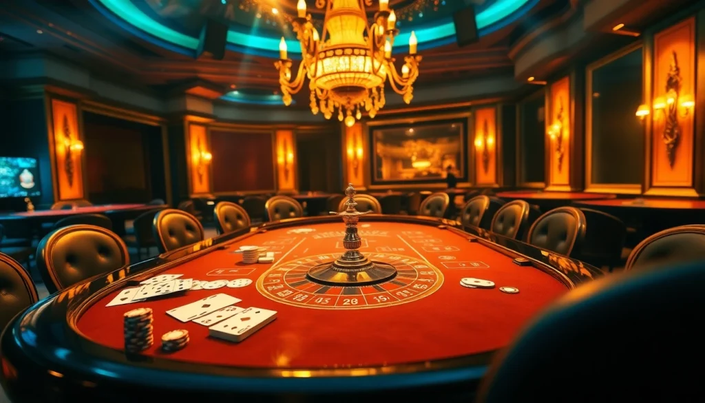 Experience thrilling gameplay at Bugatti8's premium gaming table with high-stakes cards and chips.