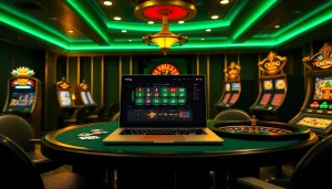 Experience a thrilling gambling environment with 79king com showcasing vibrant casino elements and live dealer interaction.