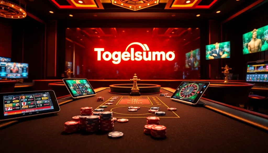 Berpartisipasilah dalam perjudian online yang seru di Togelsumo dengan visual kasino yang dinamis dan permainan yang strategis.