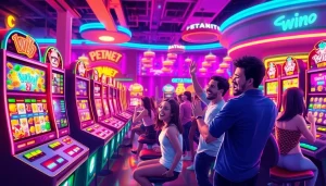 Menangkan pengalaman menarik petanitoto dengan slot mesin yang berwarna-warni dan pemain yang bersenang-senang.