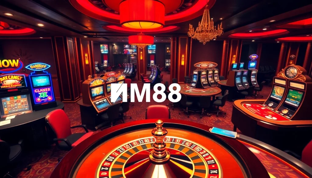 Experience the thrill of betting at MM88 HOW with an exciting casino atmosphere.
