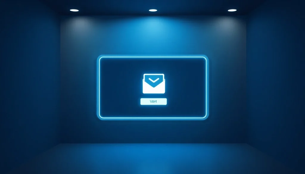 Validation d'email à travers un processus numérique moderne illustrant une vérification efficace des données.