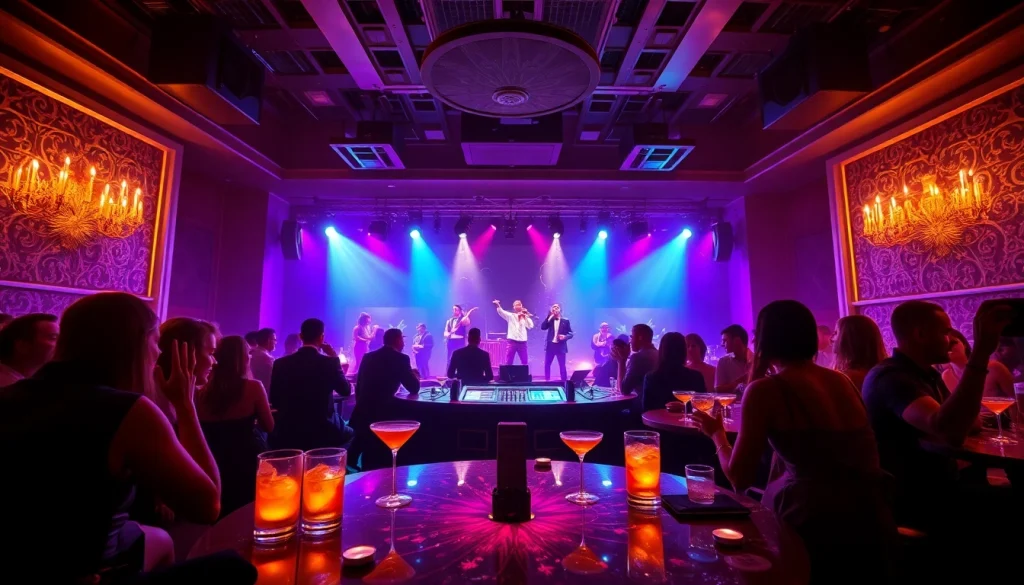 Night club sxm vibrant nightlife at Club Noir with stunning visuals and lively atmosphere.