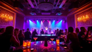 Night club sxm vibrant nightlife at Club Noir with stunning visuals and lively atmosphere.