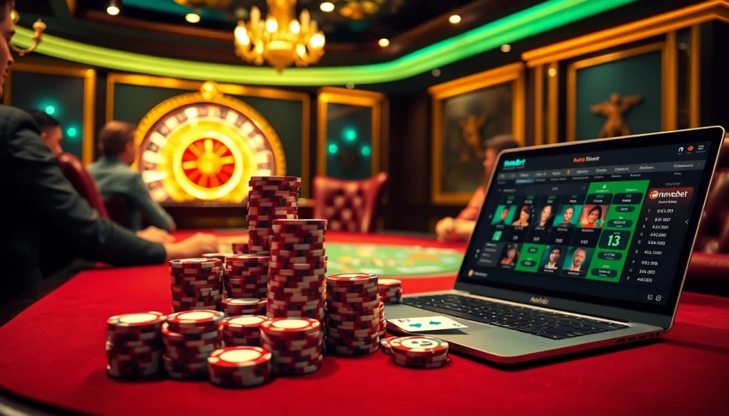 Experience a thrilling poker game at https://marvelbet.site/ with luxury tables and high-stakes action.