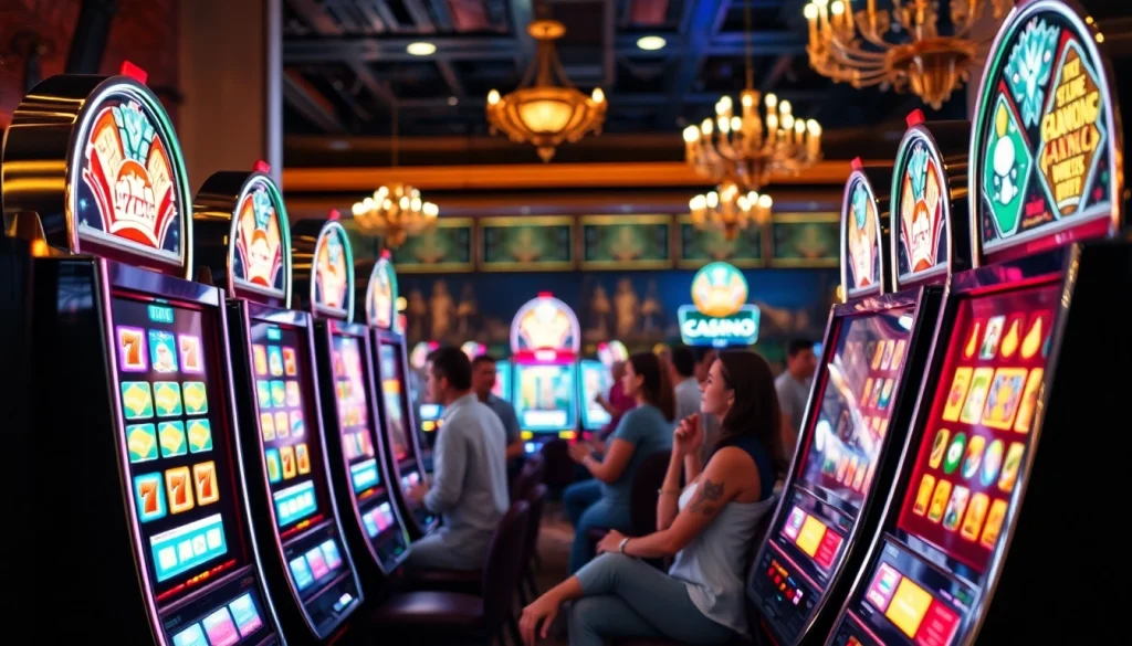 Menangkan jackpot dengan slot gacor di mesin slot yang penuh warna dan menarik.