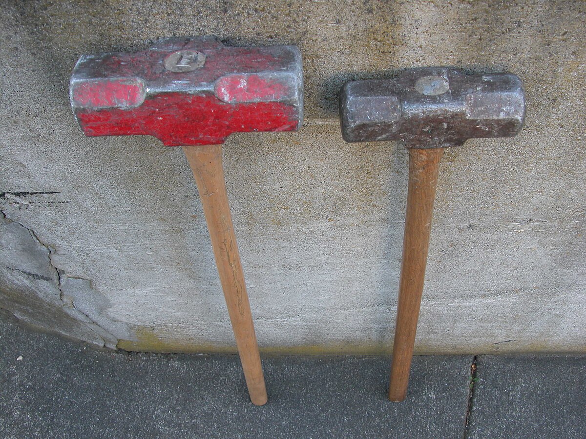 Ash & Hickory Sledgehammer Handles Built for Strength