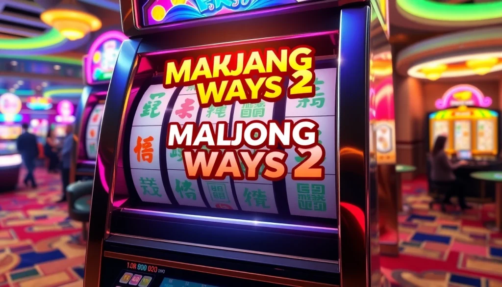 Rasakan keseruan bermain mahjong ways 2 slot dengan desain mesin slot penuh warna.