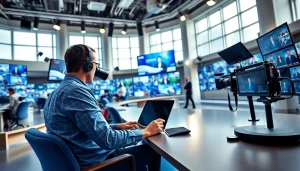 Covering the latest updates on https://news-parade.com.ua with a dynamic newsroom atmosphere.