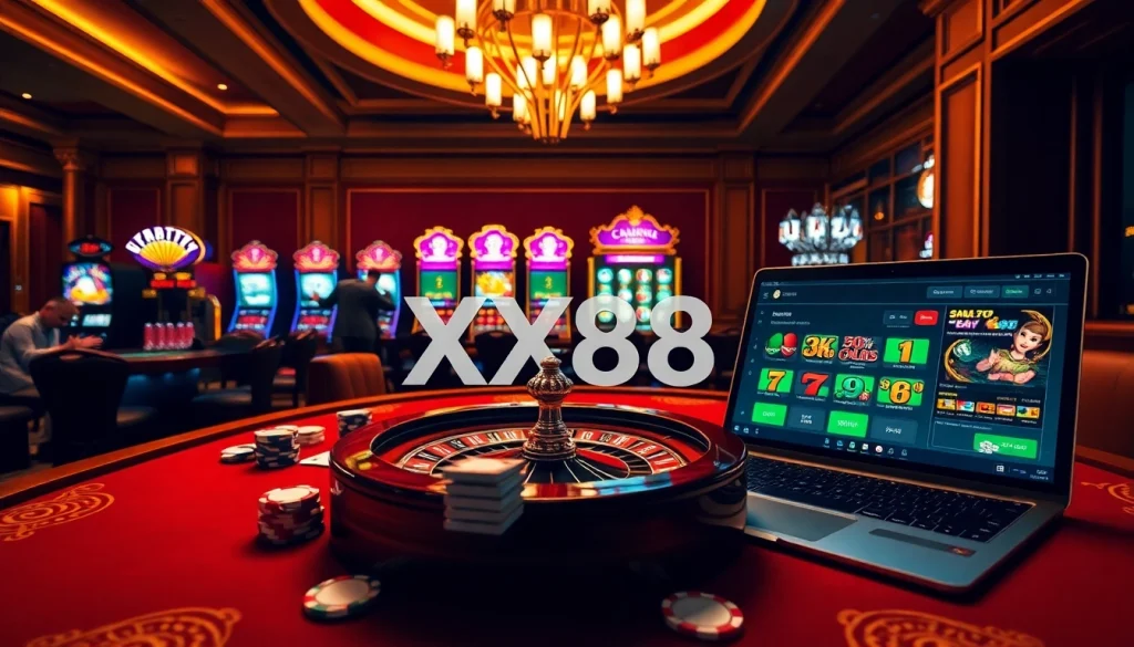 Experience the excitement and luxury of gambling at https://xx88.promo/ with vibrant casino visuals and online betting.