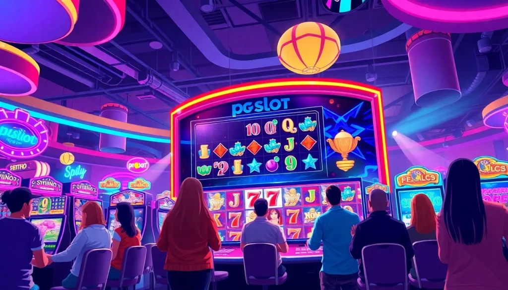 เล่น pgslot ในบรรยากาศคาสิโนที่มีชีวิตชีวาและน่าตื่นเต้น