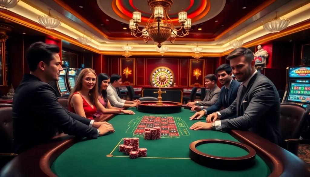 Pemain Dewanaga89 menikmati permainan poker taruhan tinggi yang mendebarkan di kasino mewah.