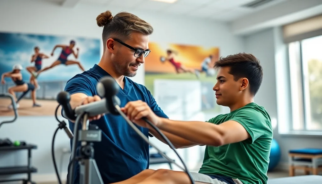 Engaging physical therapy at https://www.fhpts.com with dedicated therapists and athletes.