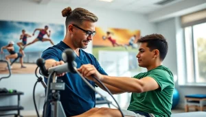 Engaging physical therapy at https://www.fhpts.com with dedicated therapists and athletes.