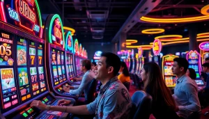 เล่น 918kiss slot ที่มีบรรยากาศคาสิโนที่มีชีวิตชีวาและสวยงาม