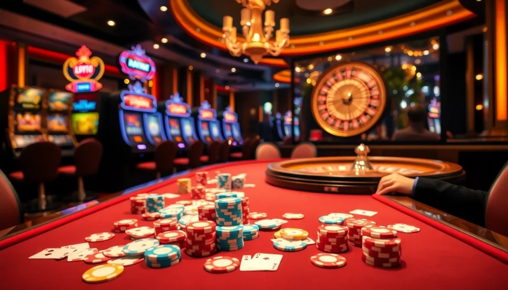 Experience exciting gameplay at Lc88 with vibrant poker tables and thrilling casino action.