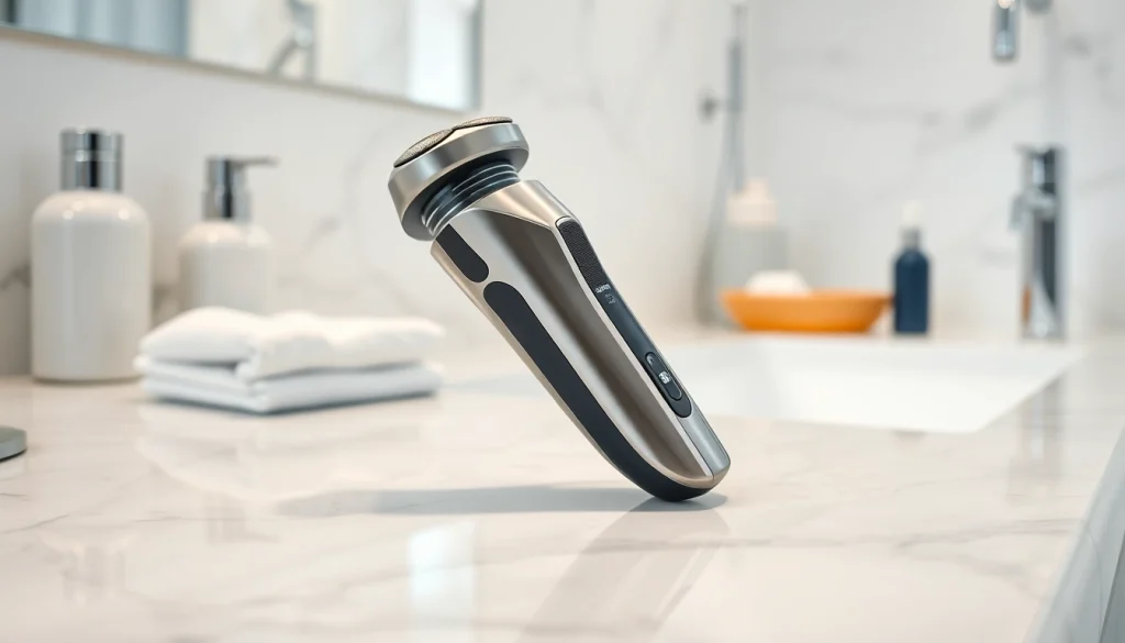 Using the laifen p3 pro electric shaver for a smooth and effortless grooming experience.