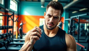 Enhance your fitness journey with mk677 uk supplement amidst an inspiring gym atmosphere.