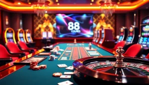 Experience thrilling gaming with high-stakes action at https://88clb.courses/ casino tables and vibrant slot machines.