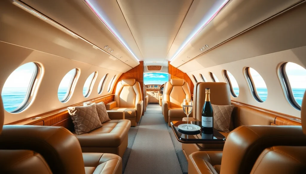 Experience luxury with https://flymarquis.com private jet interiors showcasing elegance and comfort.