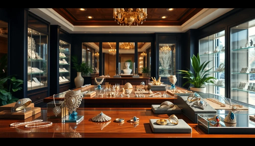 Entdecken Sie exquisite Schmuckstücke bei Juwelier Hannover in einer eleganten Boutique.