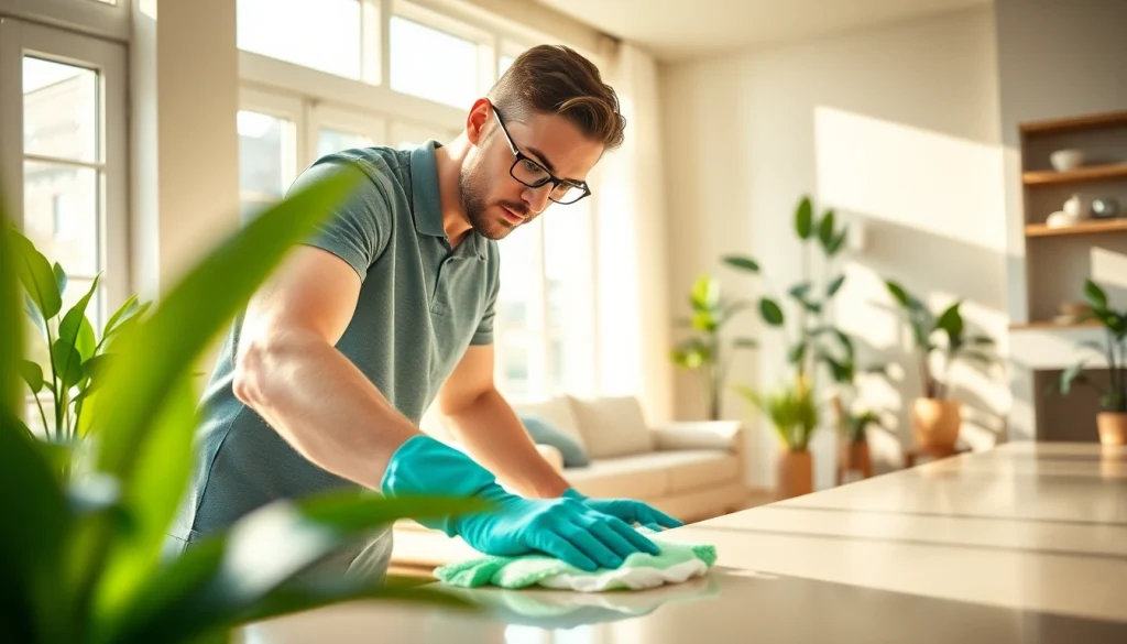 Enhance your spaces with our Cleaning service led by professionals in a bright home interior.