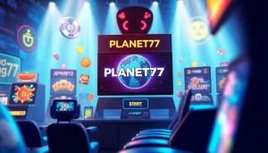 Rasakan pengalaman seru bermain PLANET77 game di platform hiburan online yang dinamis.