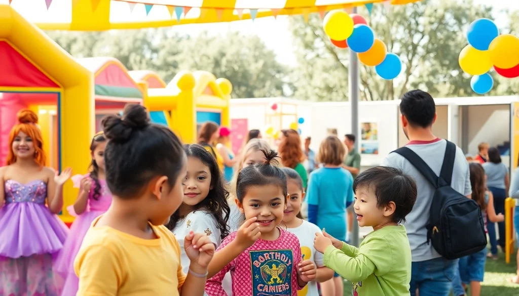 Celebrate at https://www.tcspecialentertainment4u.com with joyful children enjoying entertainment services.