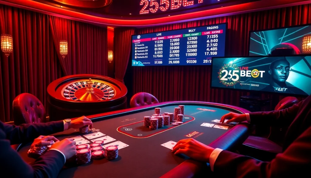 Experience the thrill of poker at 255BET with vibrant tables and advanced betting options.