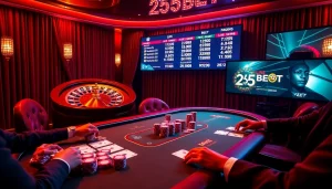 Experience the thrill of poker at 255BET with vibrant tables and advanced betting options.