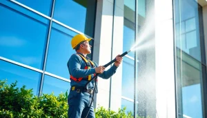 Cleaning façades effectively with professional techniques at SureClean.