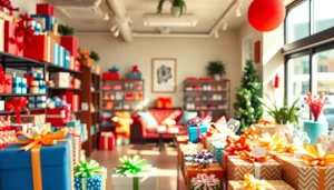 Shop personalized gifts at https://trevia.com with a warm and inviting atmosphere.