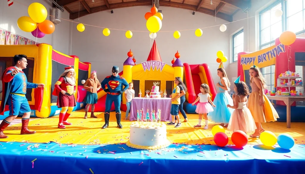 Engage with lively entertainment at https://www.tcspecialentertainment4u.com during a birthday party.