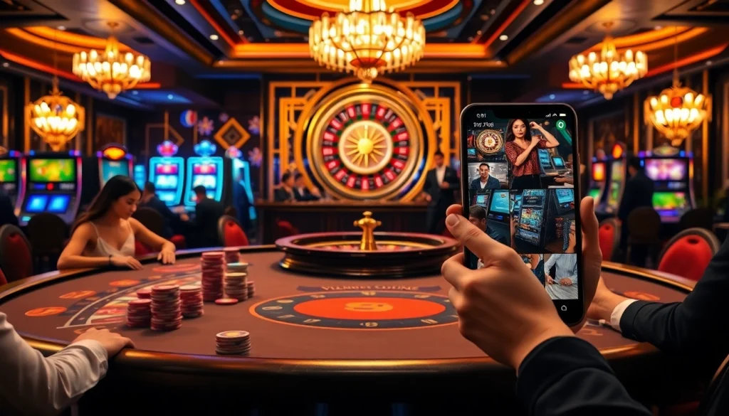 Experience thrilling gambling action at VMAX with multiple games; xem chi tiết gaming opportunities and promotions.