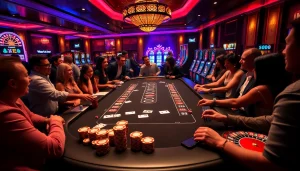 Engage in thrilling games at SODO CASINO with vibrant tables and exciting atmosphere.