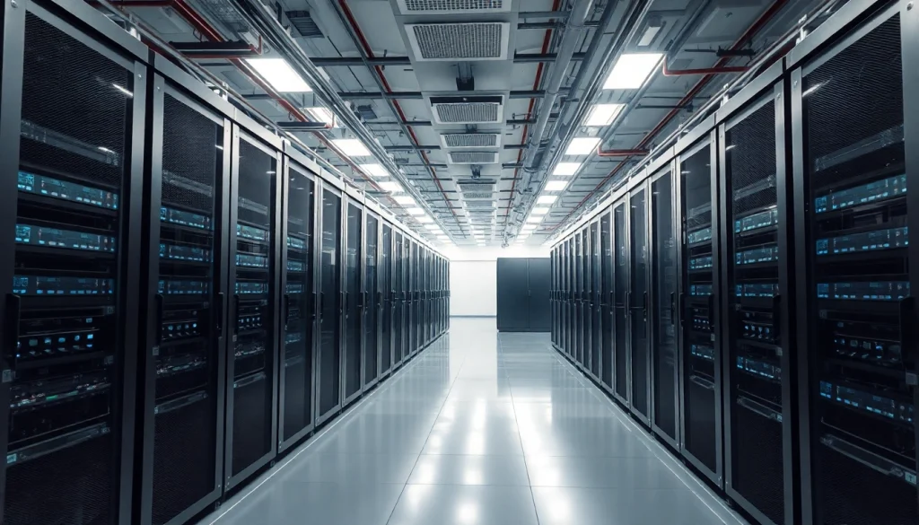 Monitor server infrastructure at https://aminserve.com showcasing modern data center solutions.