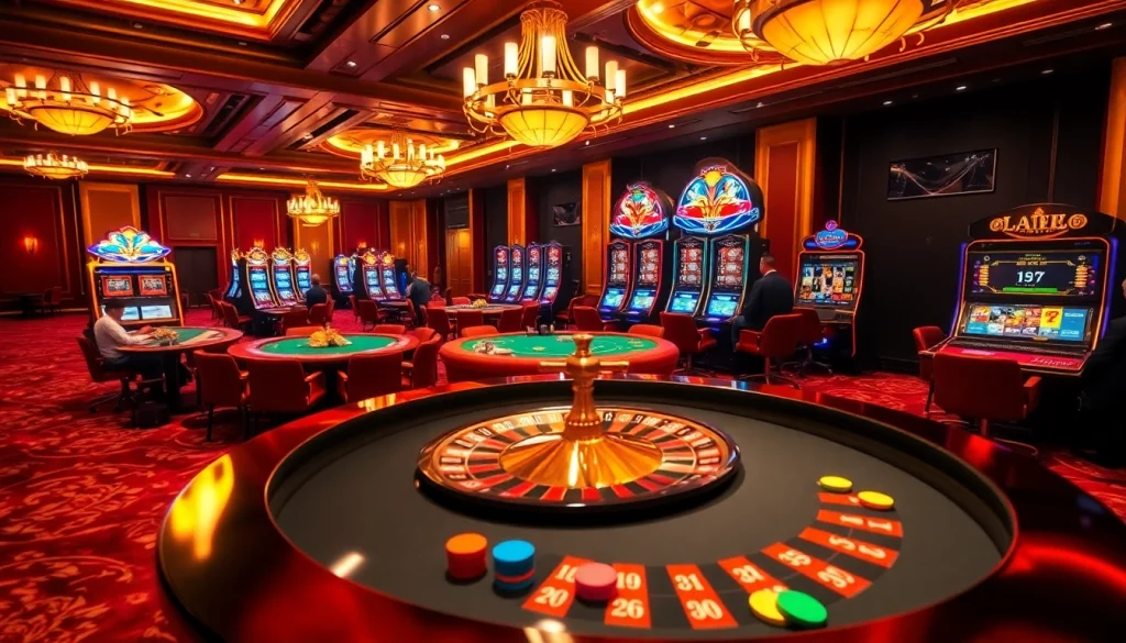 Experience the excitement of casino gaming with roulette at https://www.vaoluoitv.com/ showcasing luxury and strategy.