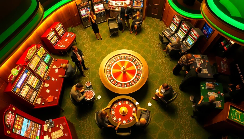 Experience the thrill of indoxxi-inspired casino gaming with vibrant slot machines and tense poker tables.