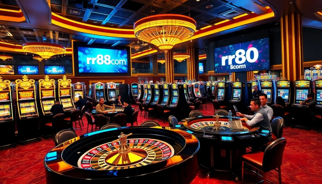 Experience the thrill at rr88com with lively casino games and vibrant atmosphere.