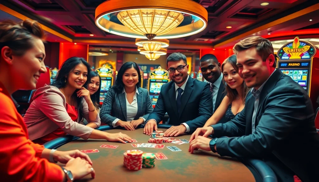 Experience the thrill of poker and strategizing with Credit online at a luxurious casino table.