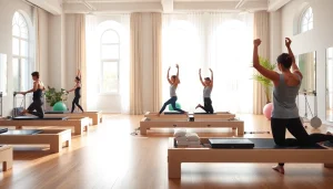 多様な参加者が集う居心地の良いスタジオの雰囲気で、推奨のピラティスセッションを体験してください。