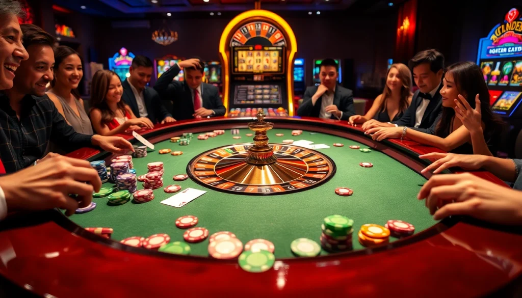 Experience the thrill of the casino with roulette action at https://luck88.video/ featuring vibrant poker chips.