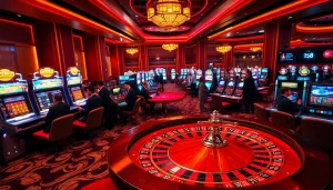 Players engaging in exciting roulette at https://rr88c.mobi/, showcasing casino luxury and thrill.