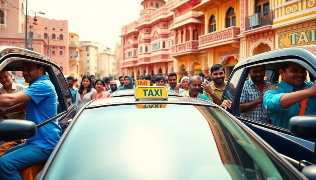 Jaipur Taxi Service: Trustworthy drivers and clean vehicles ready to transport happy passengers.